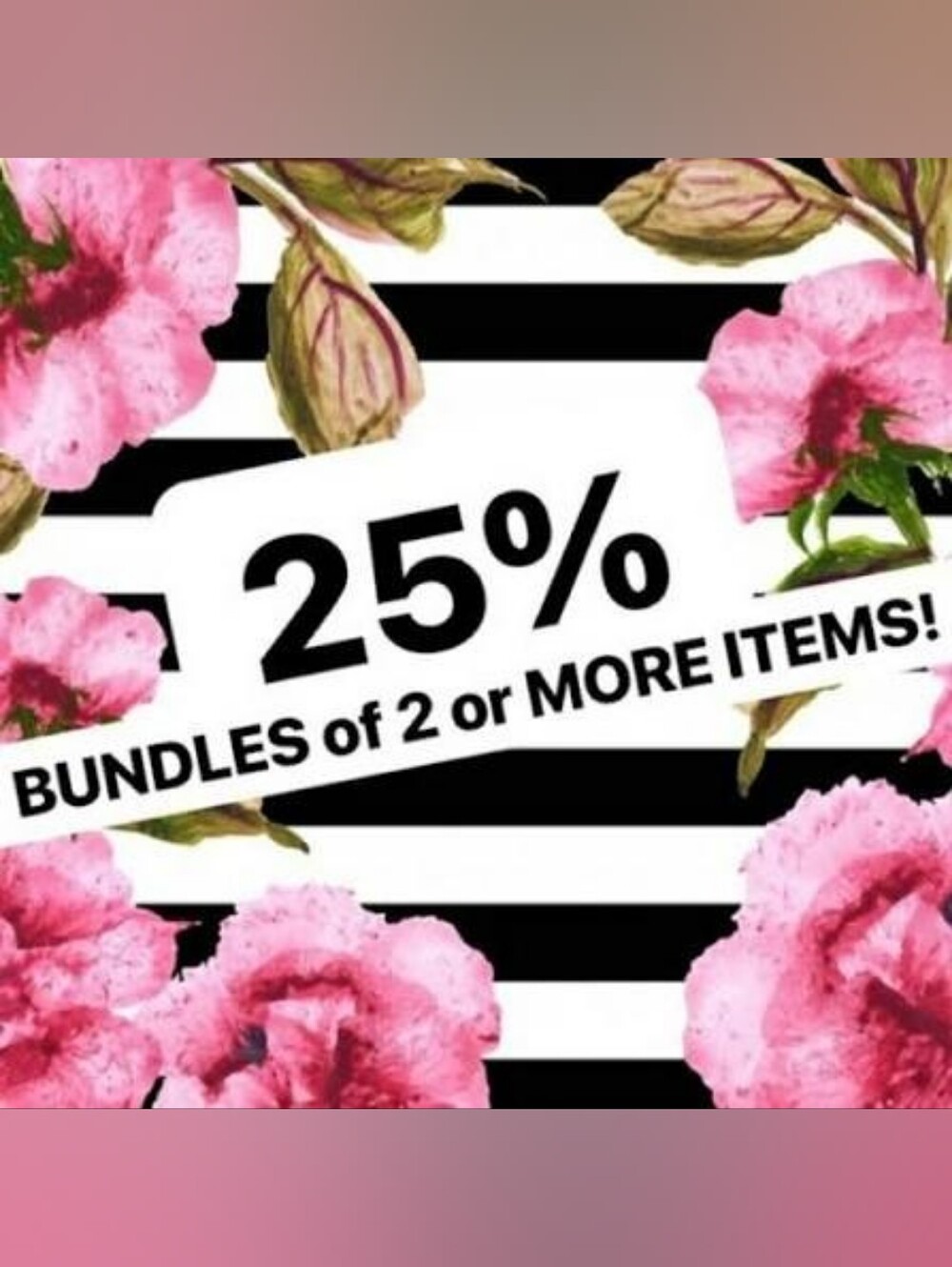 25% Off Bundles Of 2 Or More From My Closet! 5lb Limit.
